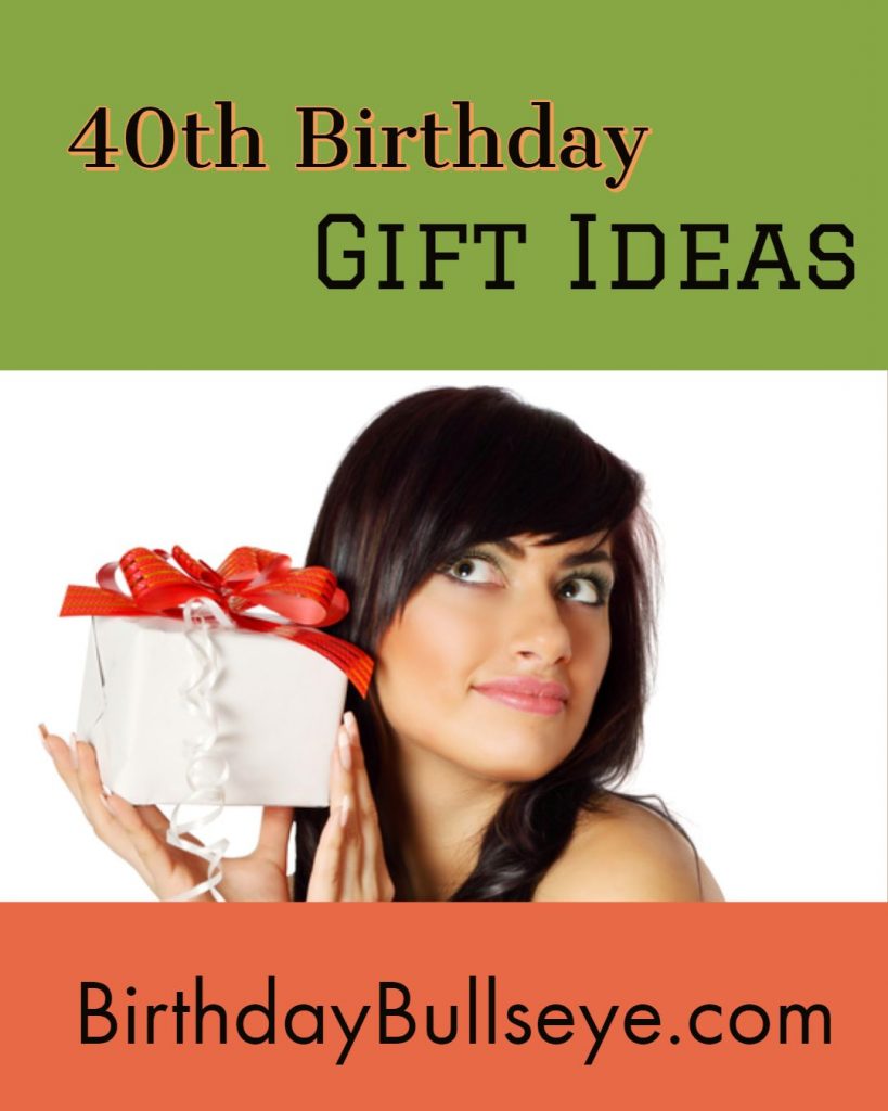 7 Classic 40th Birthday Gift Ideas